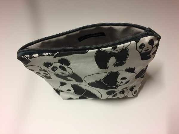 kleine Tasche Panda genäht Handarbeitseckle