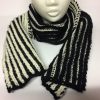 Schal gestrickt Handarbeitseckle