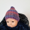 Frühchen Mütze, Strickmütze, handgestrickte Mütze, Handarbeitseckle