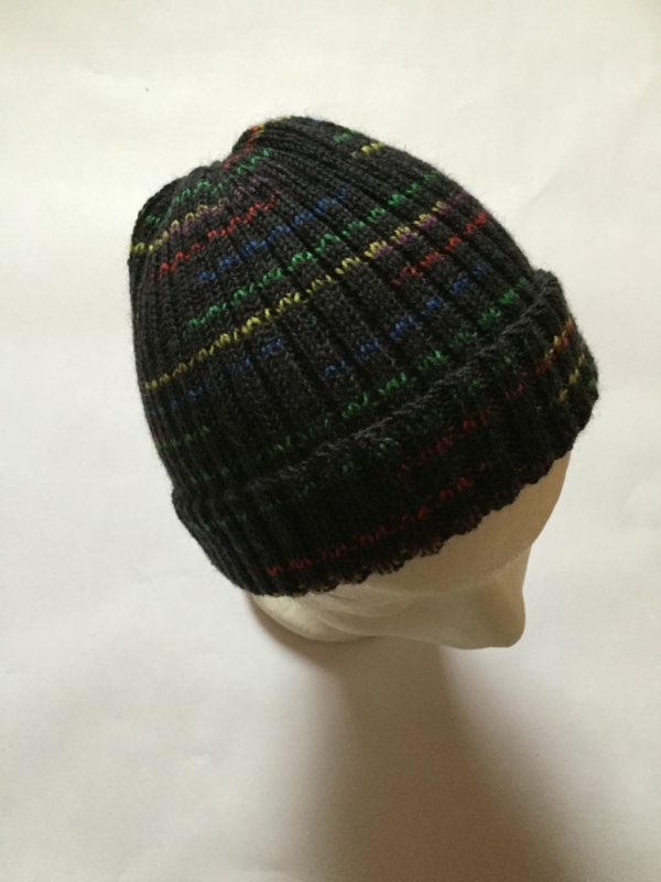 Trawler Beanie, Fisherman Beanie, handgestrickt, Handarbeitseckle