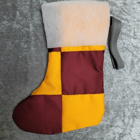 Nikolausstiefel Nikolaussocke Weihnachssocke Christmas Stocking genäht Handarbeitseckle