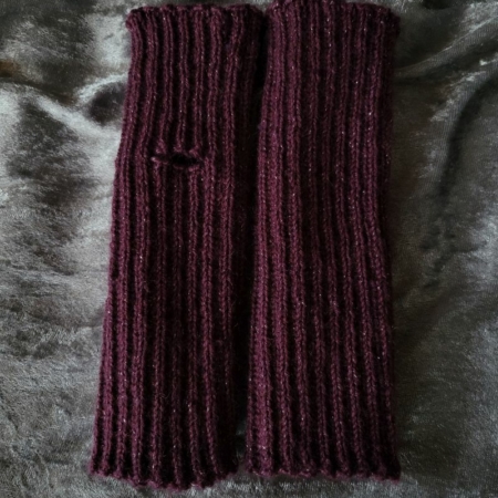 gestrickte Pulswärmer, Stulpen, Armstulpen Handarbeitseckle