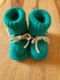 Babyschuhe Booties, handgestrickt, gestrickte Babyschuhe, Handarbeitseckle