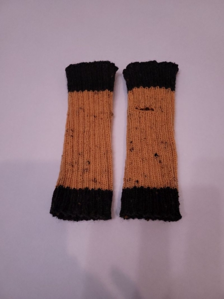 gestrickte Pulswärmer, Stulpen, Armstulpen Handarbeitseckle