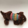 Hund gestrickt Unikat Handarbeitseckle