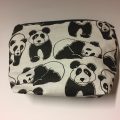 kleine Tasche Panda genäht Handarbeitseckle