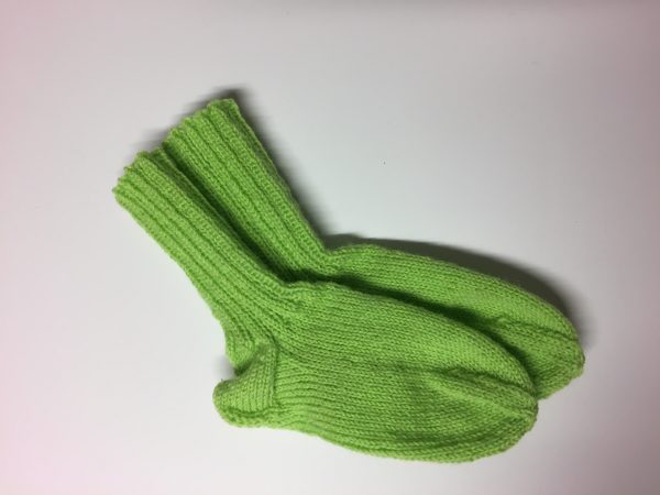 gestrickte Socken Handarbeitseckle